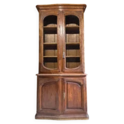 Buffet deux corps en chêne de style Louis XIV du XIX ème siècle