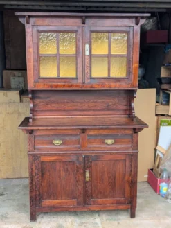 Buffet deux corps japonisant - Art and krafts - circa 1900 Art Nouveau