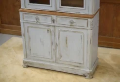 Buffet deux corps patiné XIXème