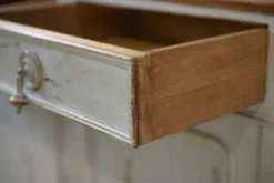 Buffet deux corps patiné XIXème