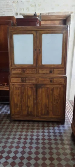 Buffet deux corps vintage