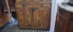 Buffet deux corps vintage