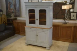 Buffet deux corps XIXème en merisier