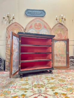 Buffet en acajou et bois noirci d’époque empire debut du XIX eme siècl