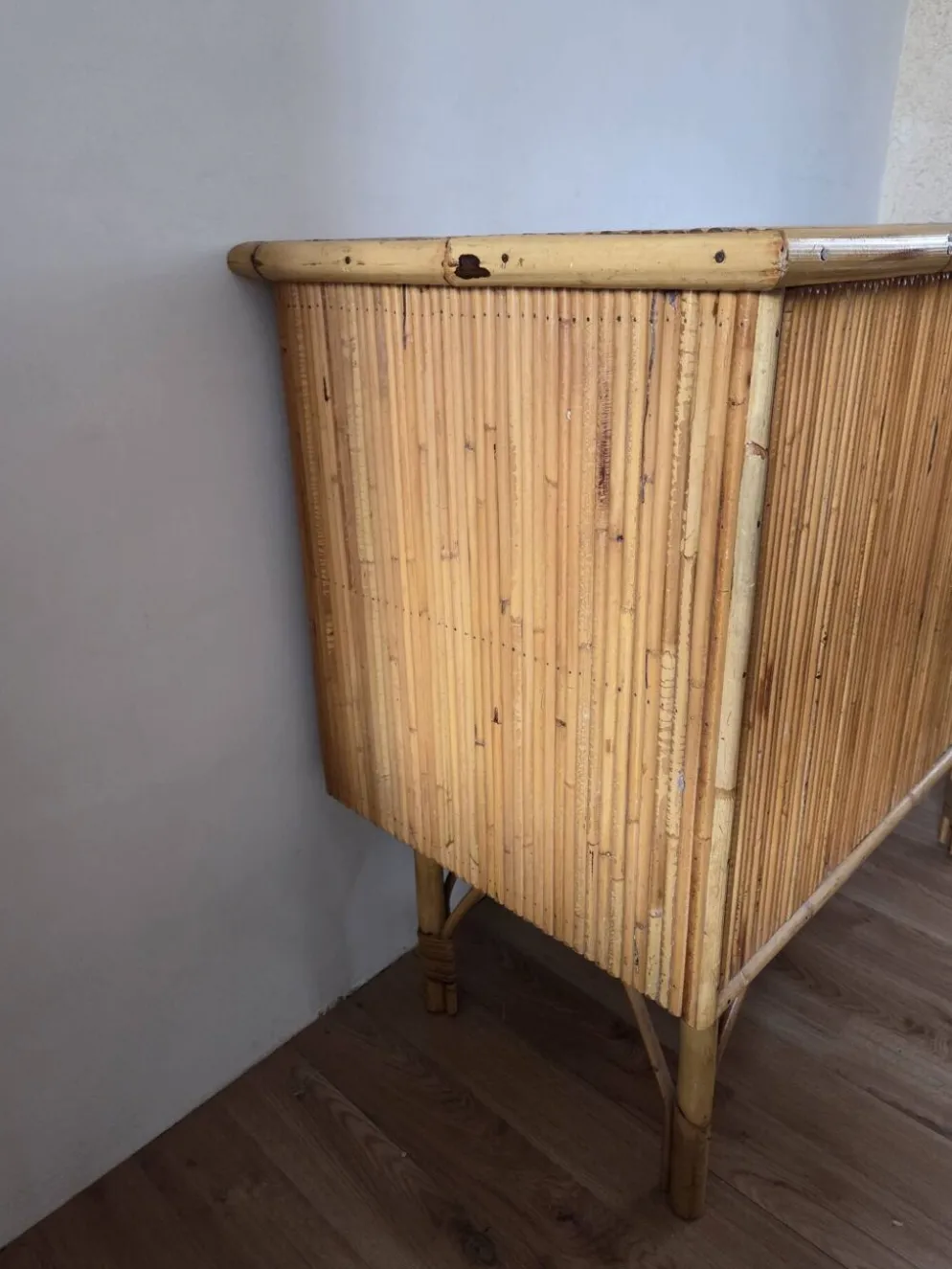 Buffet en bambou, 1960
