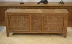 Buffet en chêne cérusé signé Maurice Rinck 1940’s