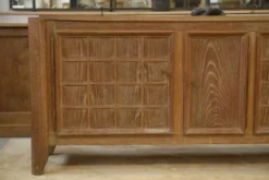Buffet en chêne cérusé signé Maurice Rinck 1940’s