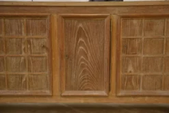 Buffet en chêne cérusé signé Maurice Rinck 1940’s