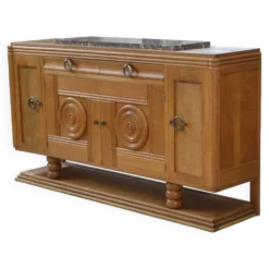 Buffet en chêne dans le goût de Charles Dudouyt 1930’s