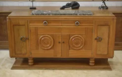 Buffet en chêne dans le goût de Charles Dudouyt 1930’s