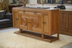 Buffet en chêne dans le goût de Charles Dudouyt 1930’s