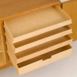 Buffet en chêne par Børge Mogensen pour FDB Modèle 232, Danemark, années 1960.