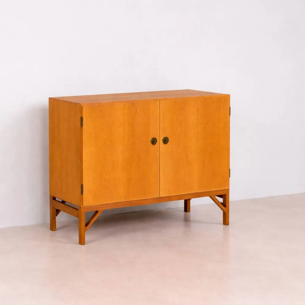 Buffet en chêne par Børge Mogensen pour FDB Modèle 232, Danemark, années 1960.