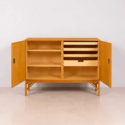 Buffet en chêne par Børge Mogensen pour FDB Modèle 232, Danemark, années 1960.