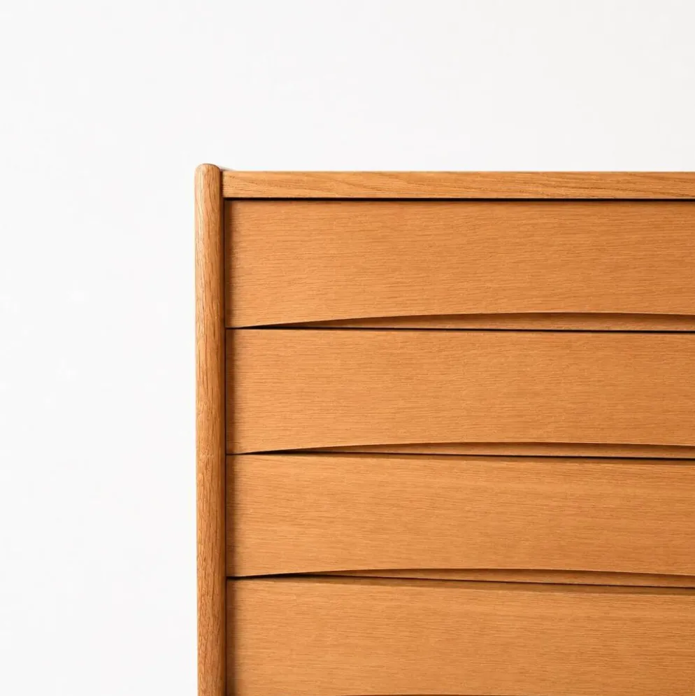Buffet en chêne "Ulvö" d'IKEA par Erik Wørts, années 1960.