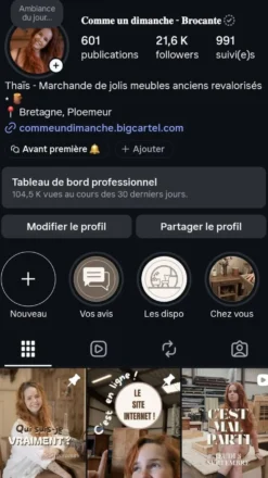 Buffet en châtaignier