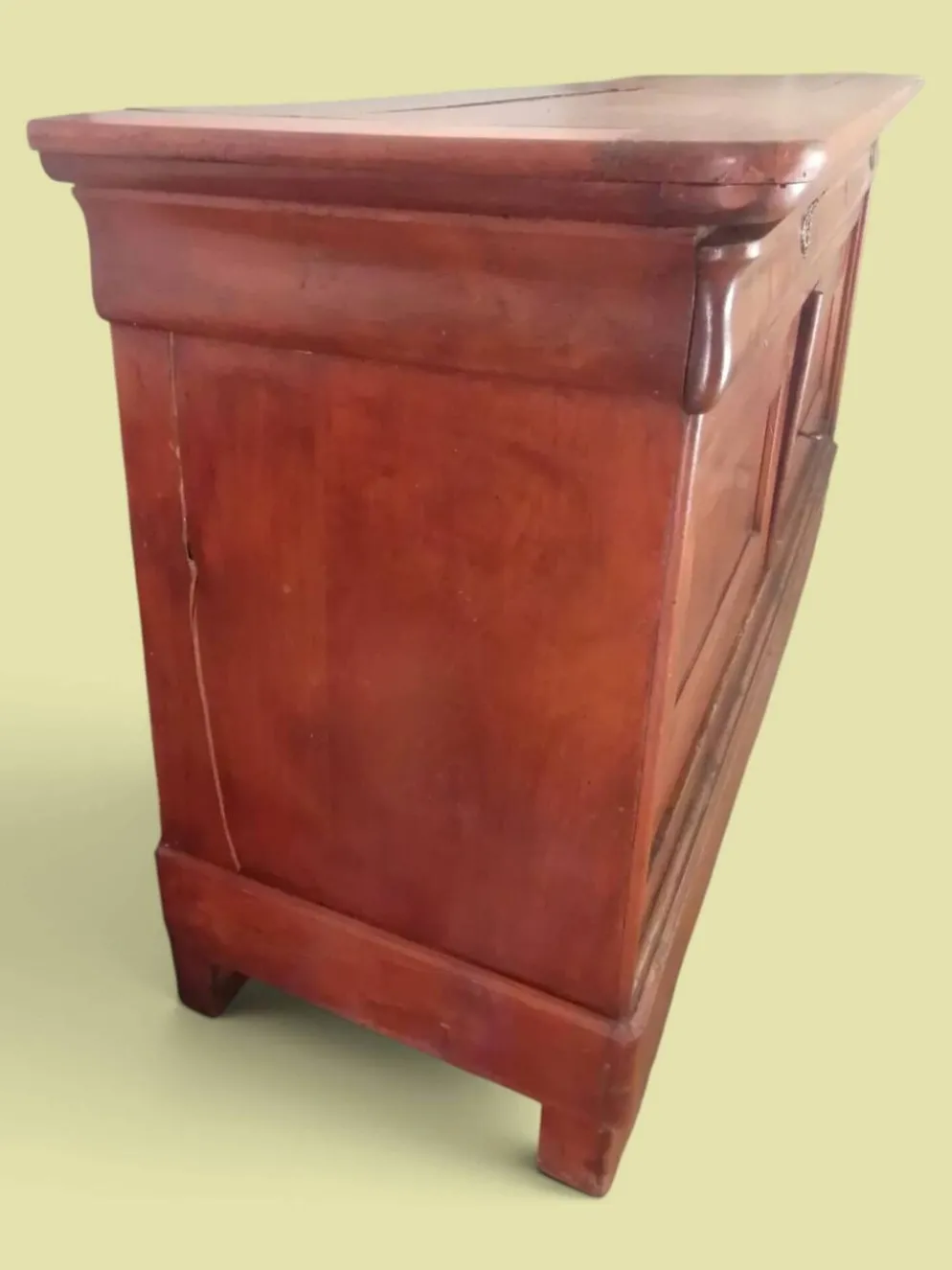 Buffet enfilade bahut en bois massif - Style louis Phillipe.