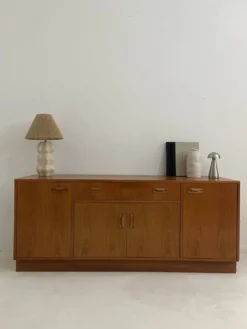 Buffet, enfilade scandinave en teck, 1960