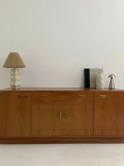 Buffet, enfilade scandinave en teck, 1960