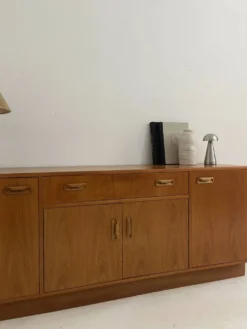 Buffet, enfilade scandinave en teck, 1960