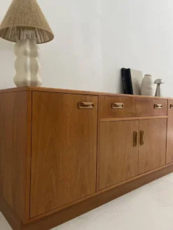 Buffet, enfilade scandinave en teck, 1960