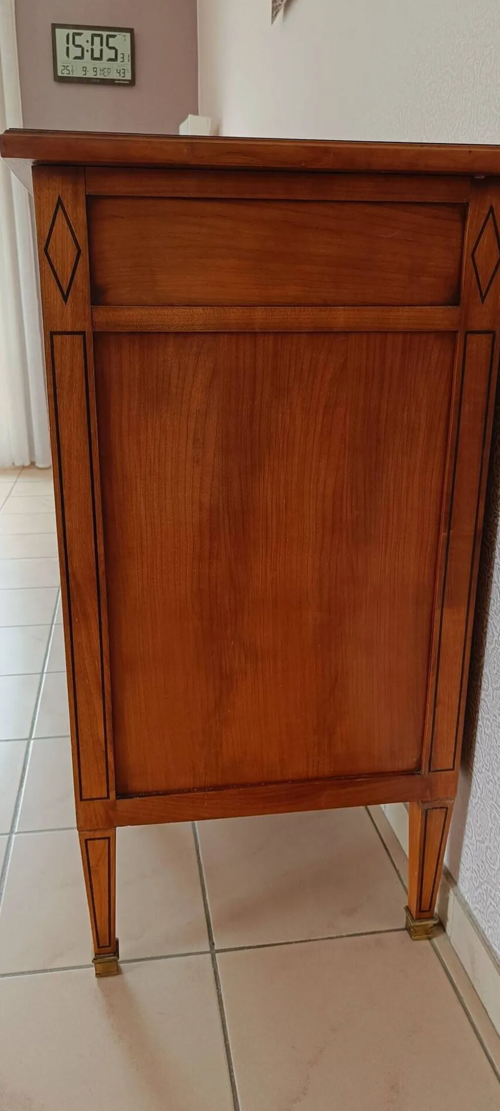 Buffet enfilade style directoire