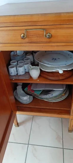 Buffet enfilade style directoire
