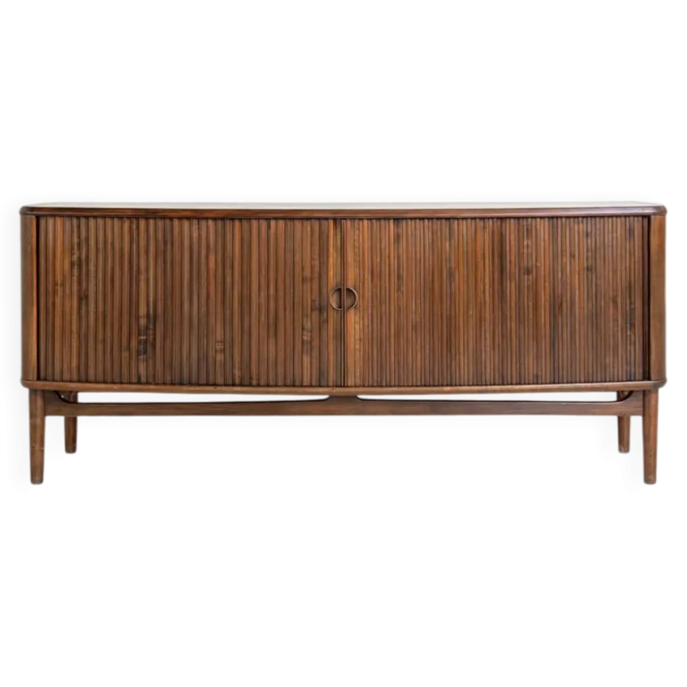 Buffet en noyer par Kurt Olsen pour Andersen & Bohm, Danemark, années 1950.