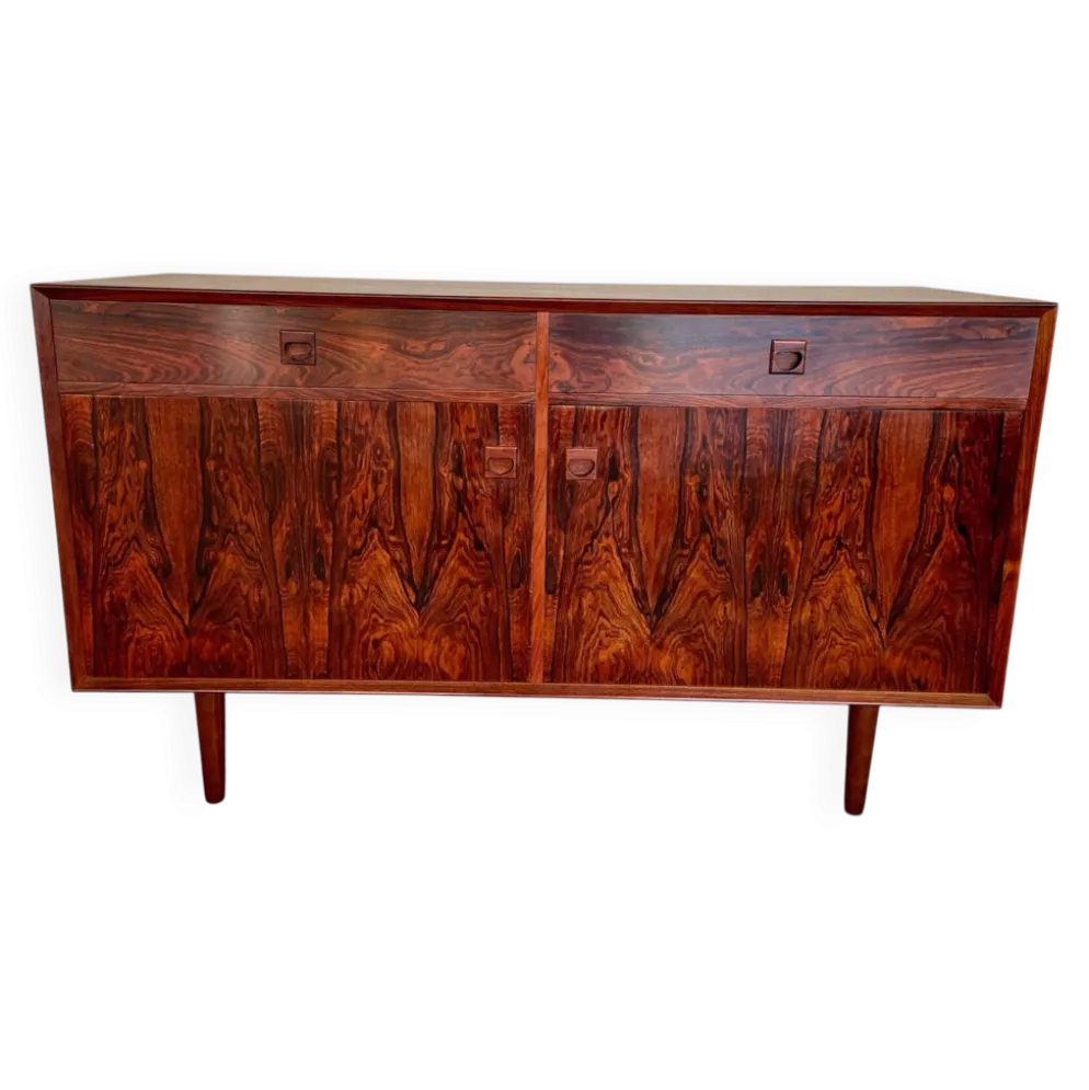 Buffet en palissandre danois vintage rétro des années 1960 par Brouers.