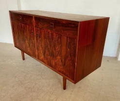 Buffet en palissandre danois vintage rétro des années 1960 par Brouers.