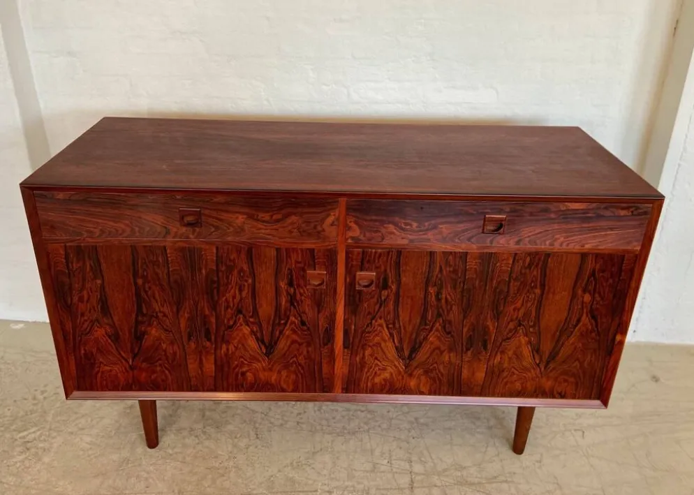 Buffet en palissandre danois vintage rétro des années 1960 par Brouers.