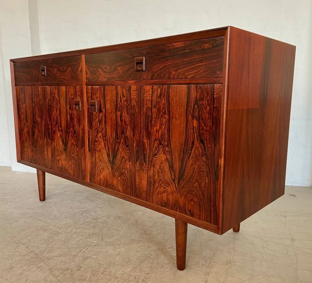 Buffet en palissandre danois vintage rétro des années 1960 par Brouers.
