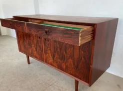 Buffet en palissandre danois vintage rétro des années 1960 par Brouers.