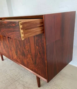 Buffet en palissandre danois vintage rétro des années 1960 par Brouers.