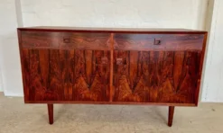 Buffet en palissandre danois vintage rétro des années 1960 par Brouers.
