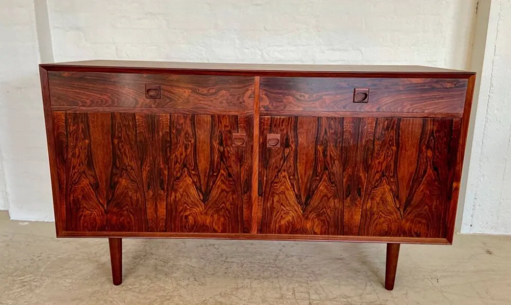 Buffet en palissandre danois vintage rétro des années 1960 par Brouers.