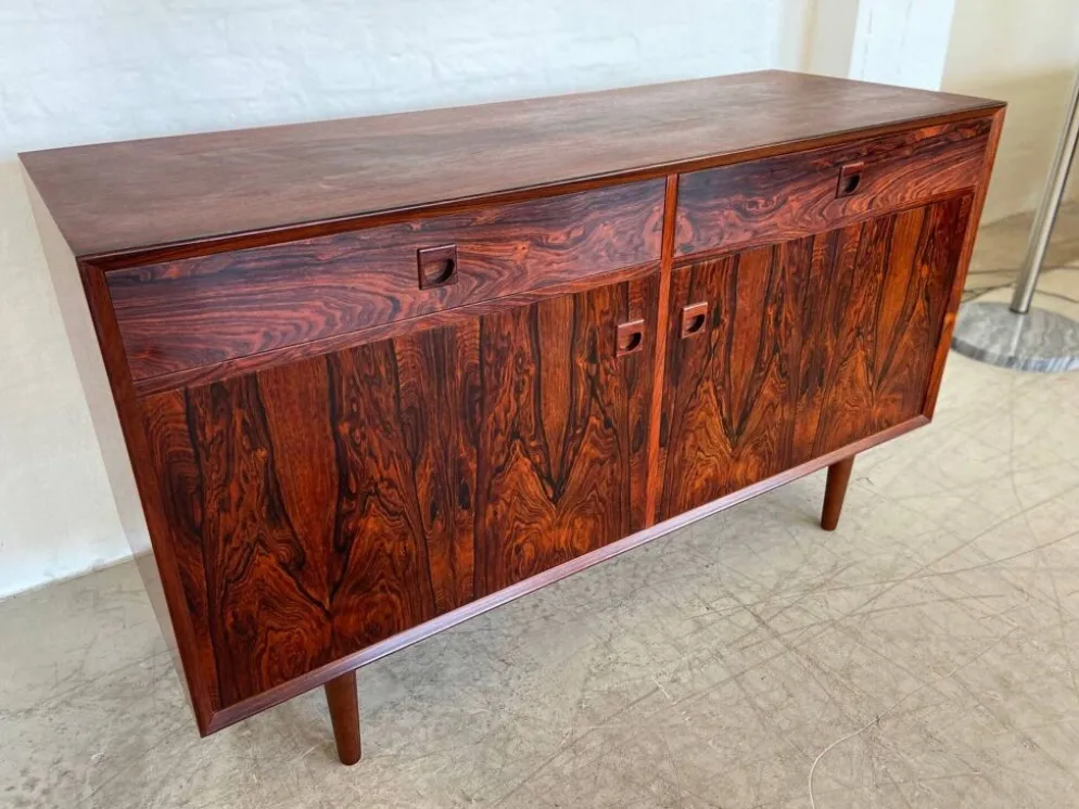 Buffet en palissandre danois vintage rétro des années 1960 par Brouers.