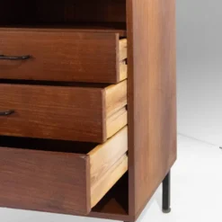 Buffet en palissandre de style mid-century moderne avec tiroirs, Italie années 1970.