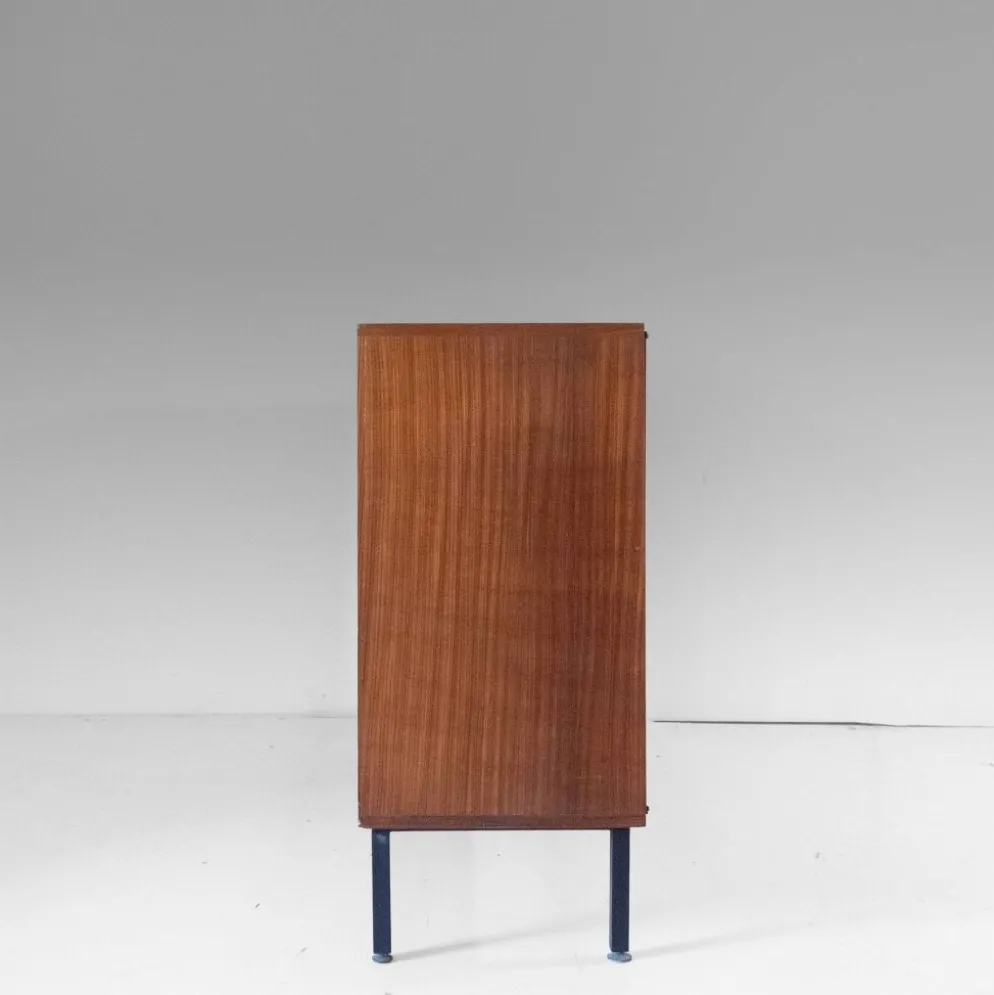 Buffet en palissandre de style mid-century moderne avec tiroirs, Italie années 1970.