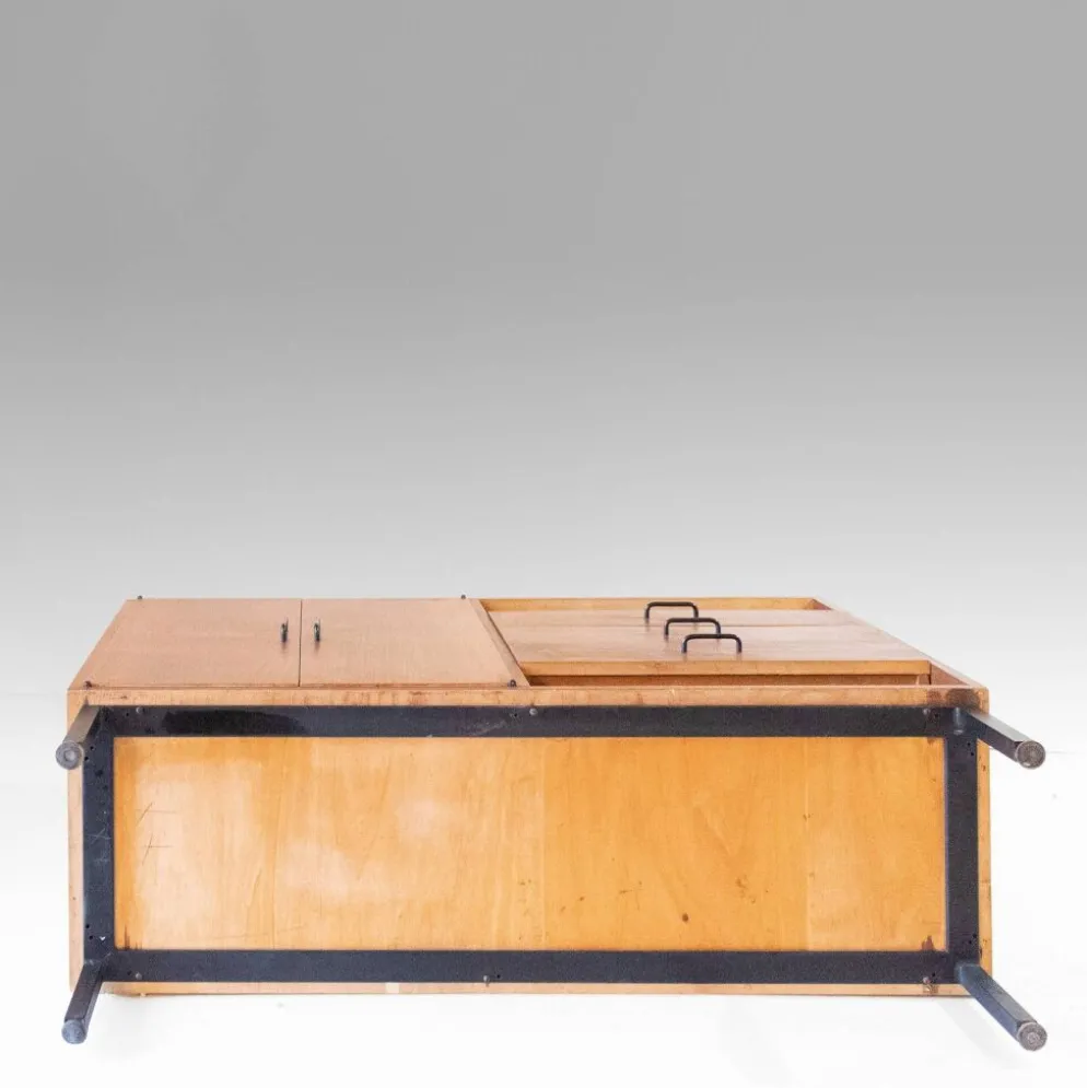 Buffet en palissandre de style mid-century moderne avec tiroirs, Italie années 1970.