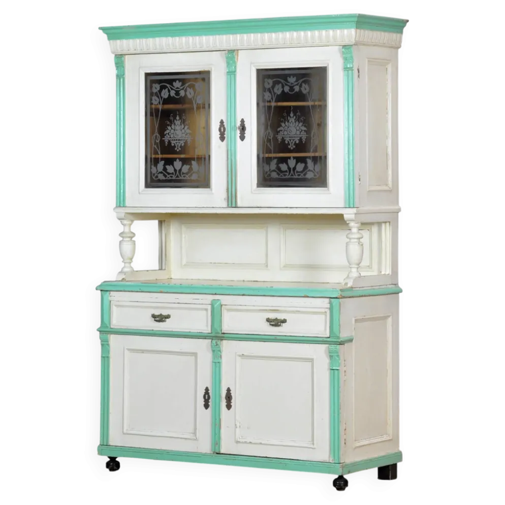 Buffet en pin, années 1900