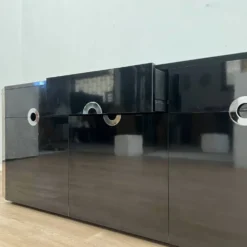 Buffet en stratifié vintage Mario Sabot des années 1970