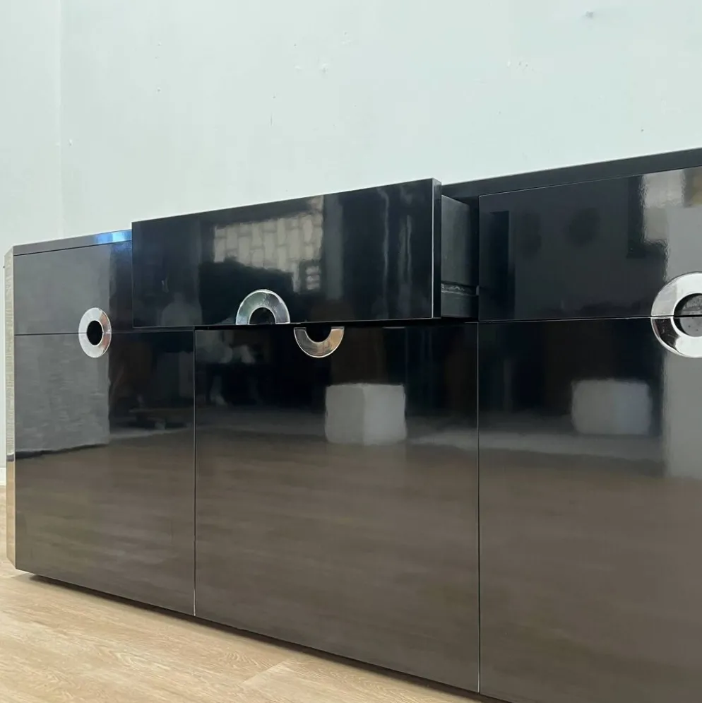 Buffet en stratifié vintage Mario Sabot des années 1970