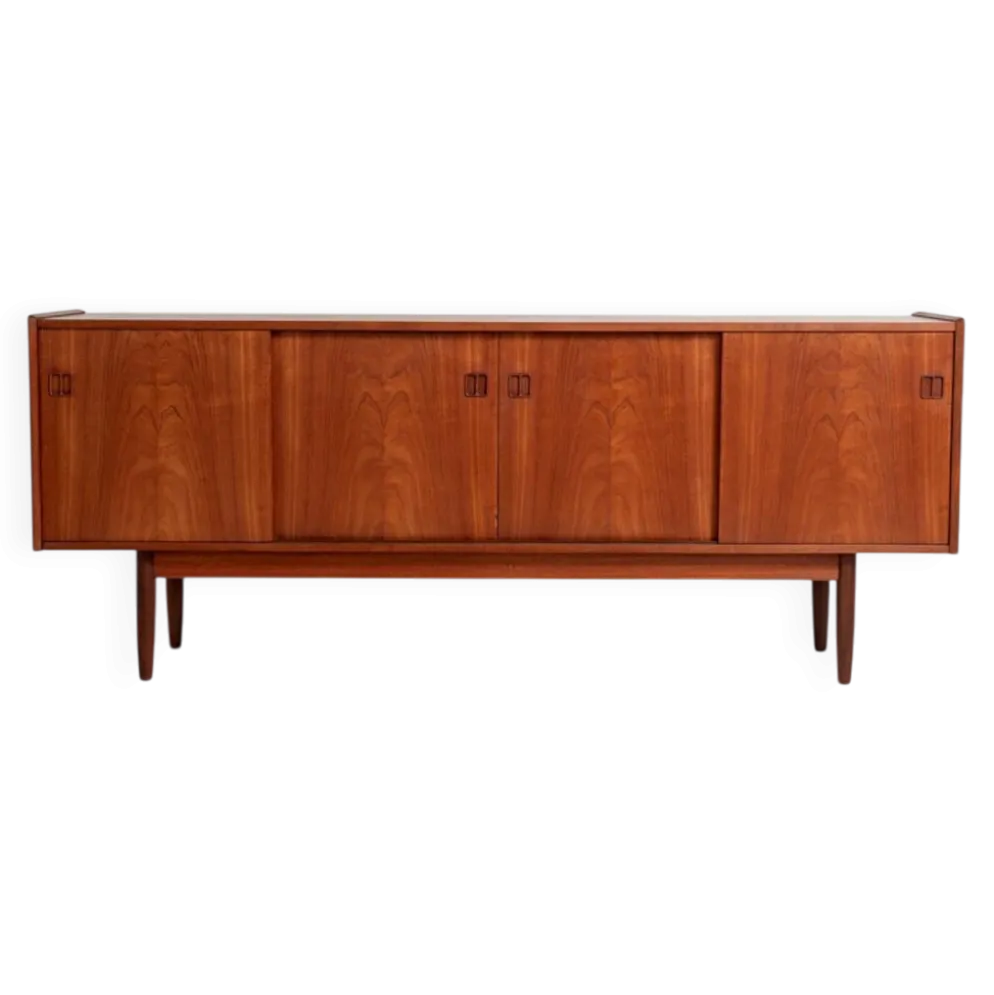 Buffet en teck attribué à Erik Brouer, Danemark, années 1950-60.