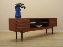 Buffet en teck avec surfaces extensibles, Danemark, années 1970