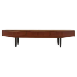 Buffet en teck avec tiroirs, Danemark, années 1970
