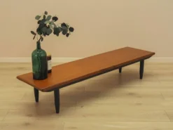 Buffet en teck, console danoise basse, années 1970