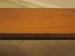 Buffet en teck, console danoise basse, années 1970