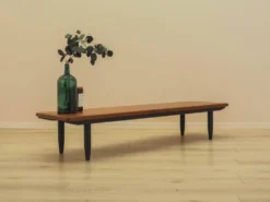 Buffet en teck, console danoise basse, années 1970
