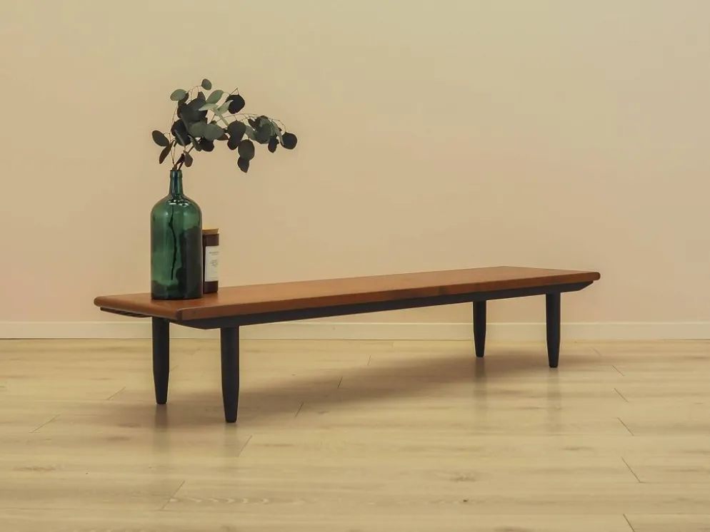 Buffet en teck, console danoise basse, années 1970